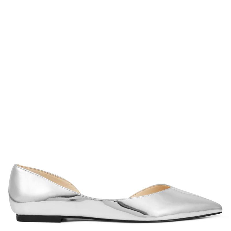 Aryn Half d'Orsay Flats - Nine West Clearance - Click Image to Close