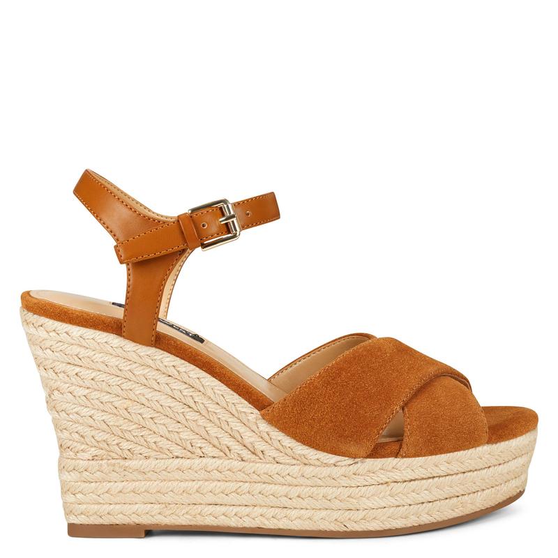 Dane Espadrille Wedge Sandals - Nine West Clearance - Click Image to Close