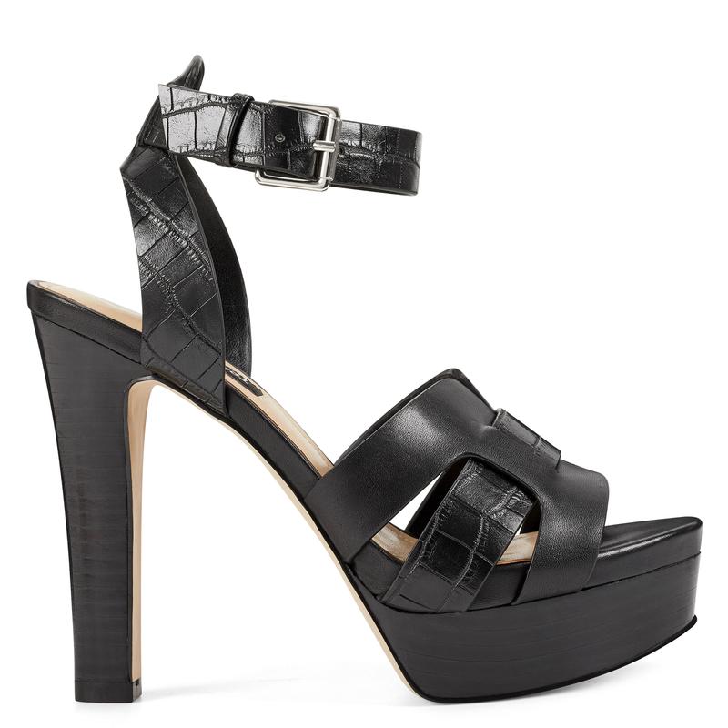 Iana Ankle Strap Sandals - Nine West Clearance - Click Image to Close