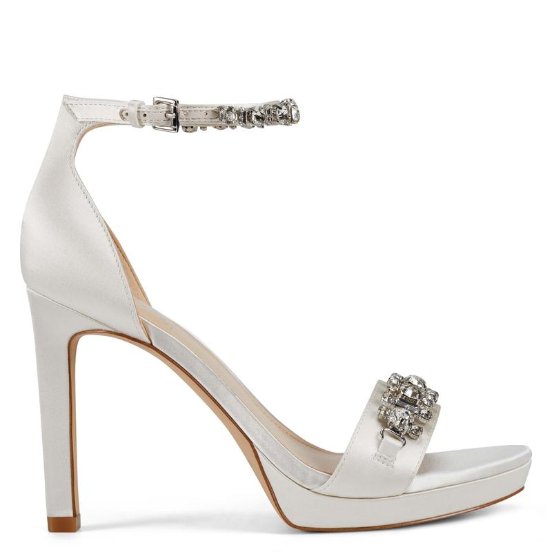 Engaged Heeled Ankle Strap Sandals - Nine West Clearance