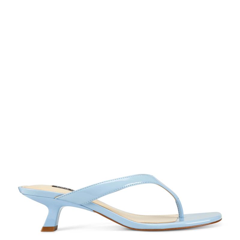 Manold Heeled Thong Sandals - Nine West Clearance