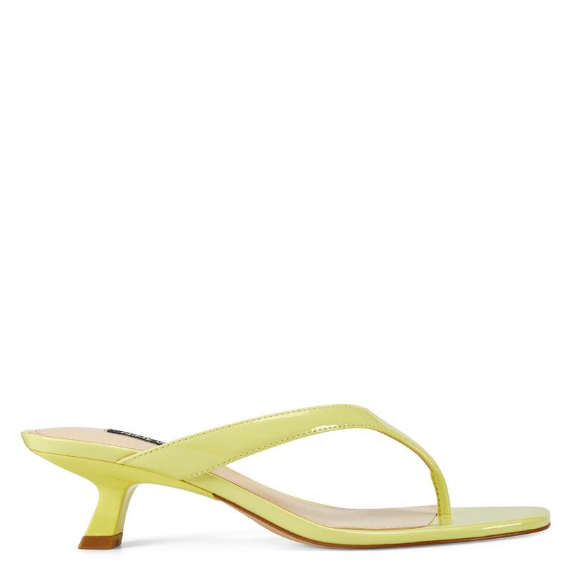 Manold Heeled Thong Sandals - Nine West Clearance - Click Image to Close