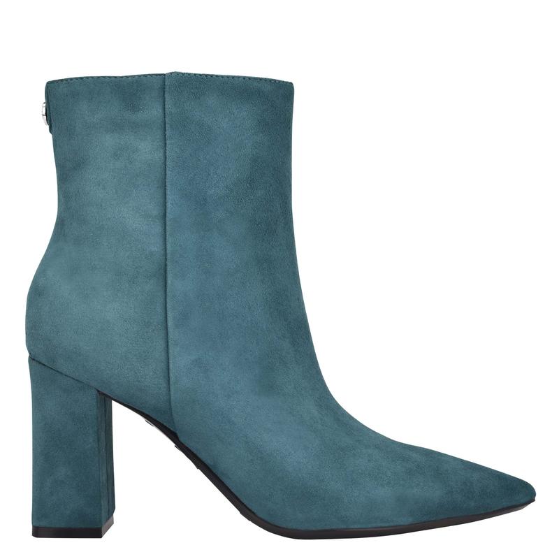 Cacey 9x9 Heeled Booties - Nine West Clearance