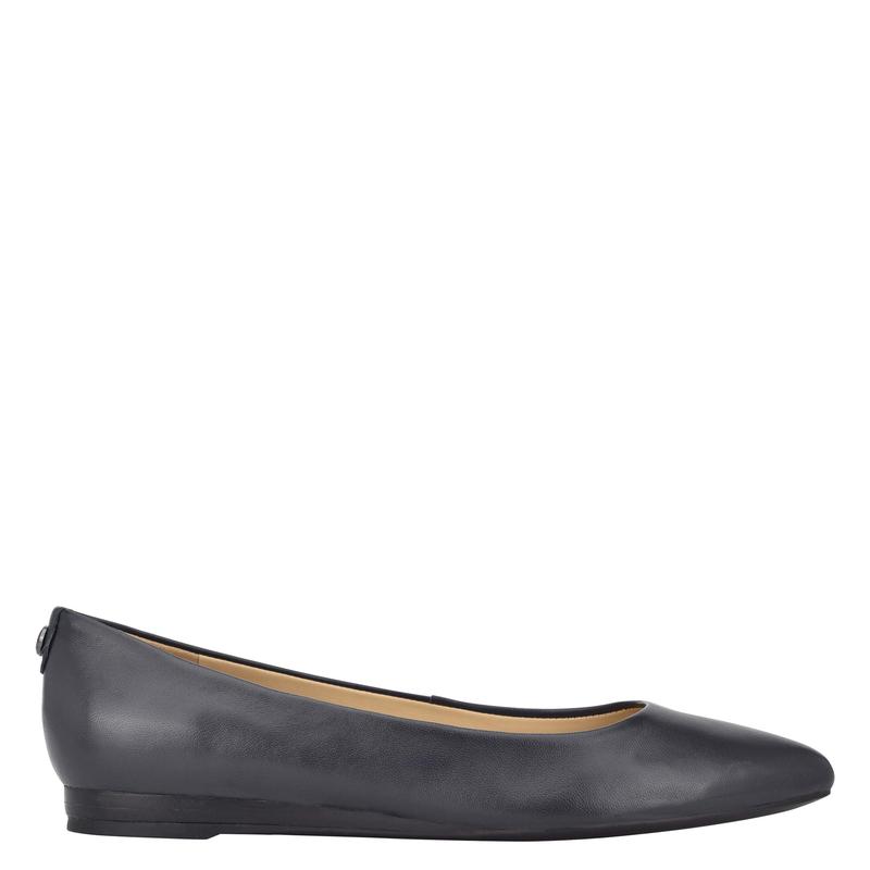Ferdi 9x9 Pointy Toe Flats - Nine West Clearance - Click Image to Close