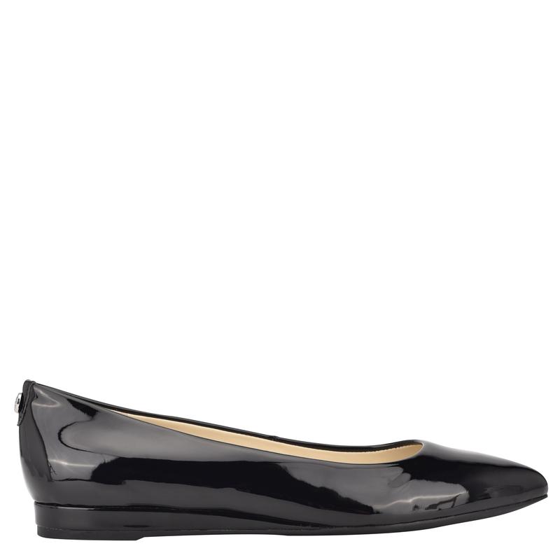 Ferdi 9x9 Pointy Toe Flats - Nine West Clearance - Click Image to Close