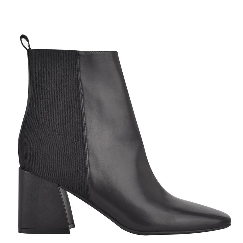 Griffin Block Heel Booties - Nine West Clearance - Click Image to Close