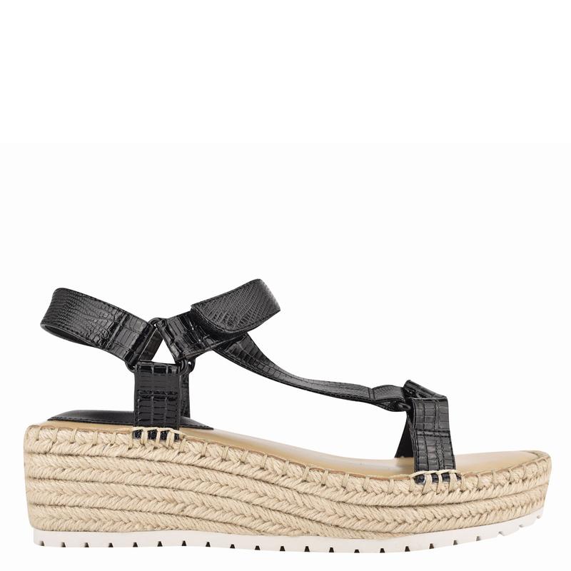 Glampin Espadrille Wedge Sandals - Nine West Clearance