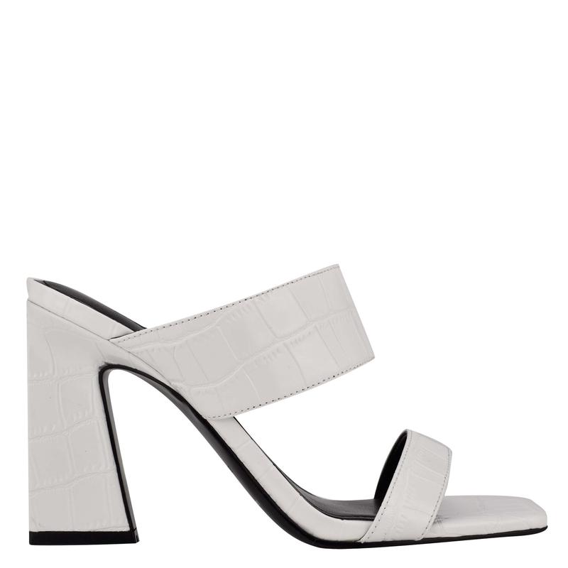 Instaa Heeled Slide Sandals - Nine West Clearance - Click Image to Close