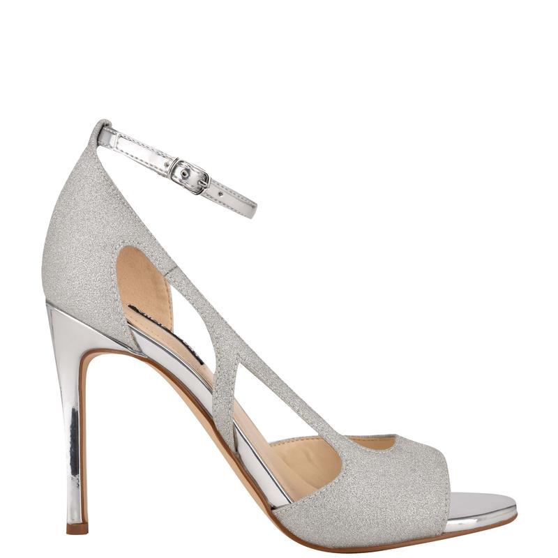 Dance Heeled Ankle Strap Sandals - Nine West Clearance
