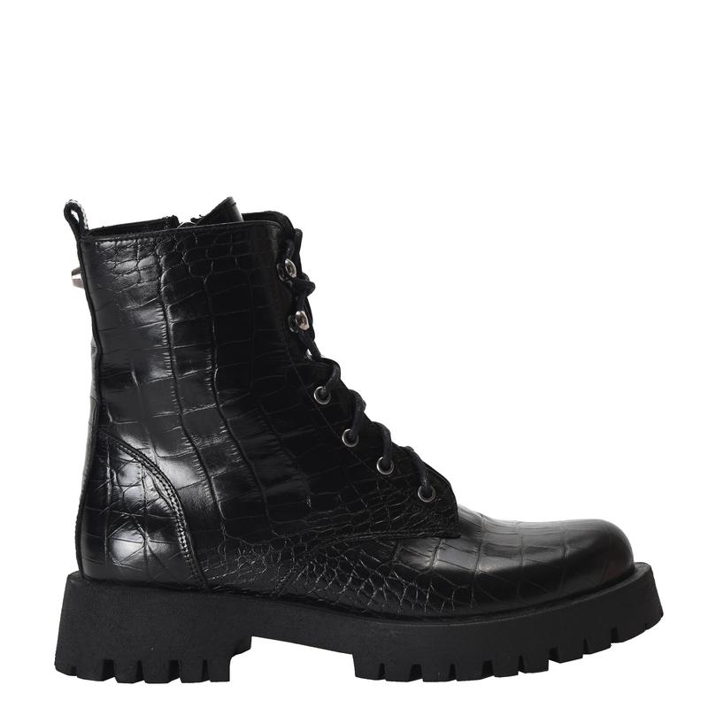 Calisa Combat Lug Sole Boots - Nine West Clearance - Click Image to Close