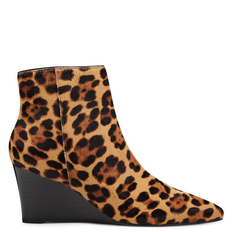Carter Wedge Booties - Nine West Clearance - Click Image to Close