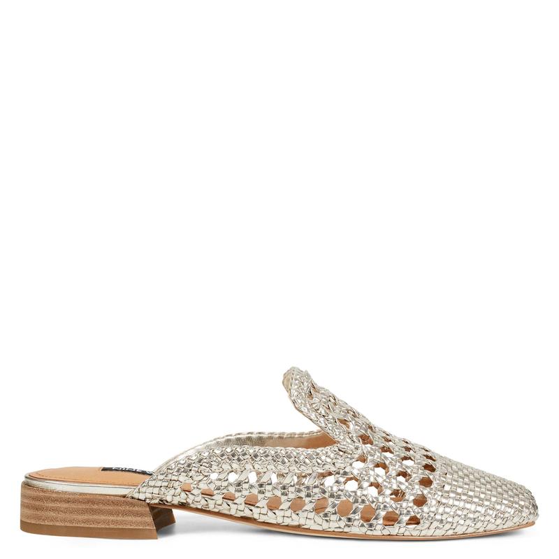 Shanie Woven Casual Mules - Nine West Clearance - Click Image to Close