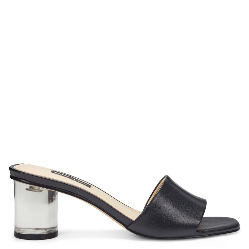 Fab Open Toe Slide Sandals - Nine West Clearance - Click Image to Close