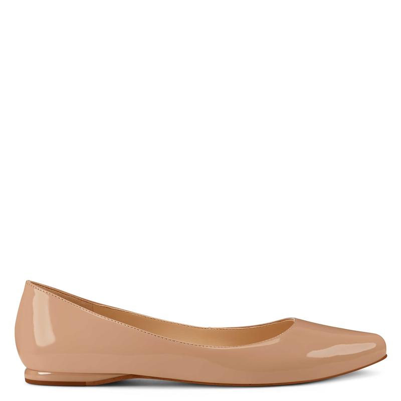Speakup Almond Toe Flats - Nine West Clearance - Click Image to Close