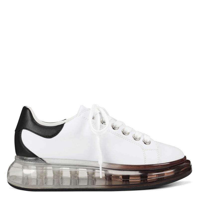 Allie Platform Lace Up Sneakers - Nine West Clearance