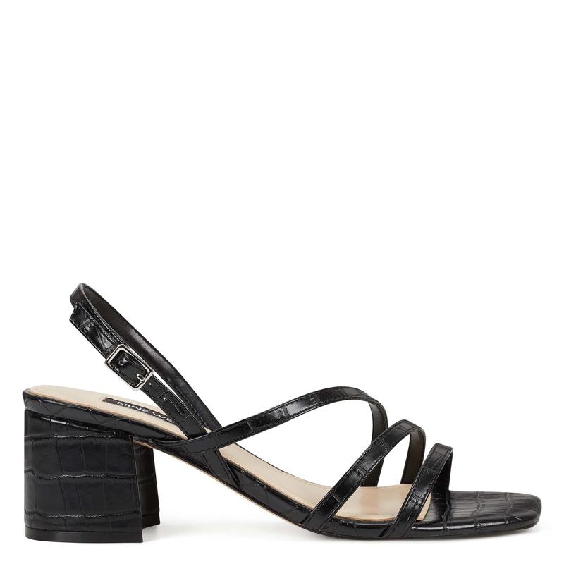 Maeve Block Heel Sandals - Nine West Clearance - Click Image to Close