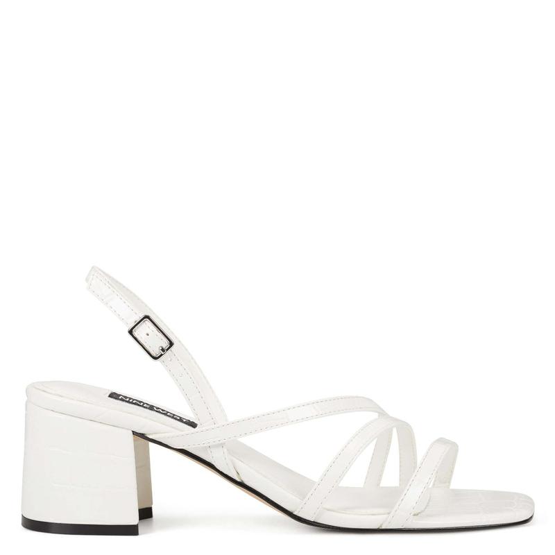 Maeve Block Heel Sandals - Nine West Clearance - Click Image to Close